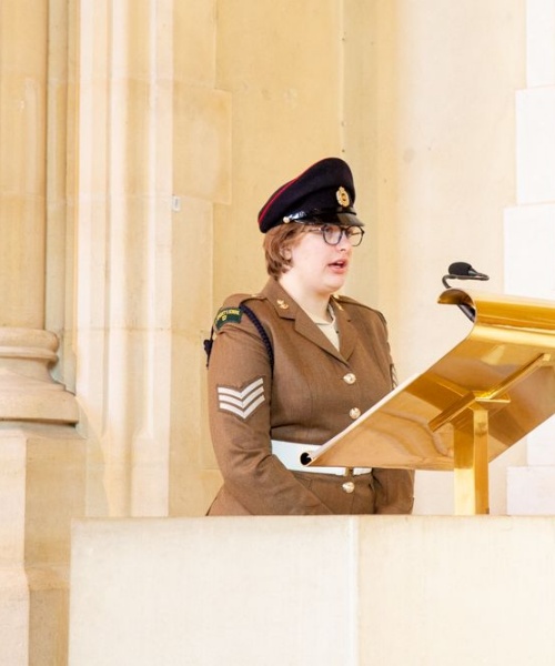 News » CCF Honour for Cdt Sgt Amy Vaughan